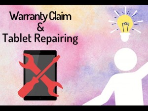 How to claim warranty / send tablet for repair ?