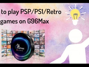 How to play PSP, PS1 & Retro games on G96 Max Android Box