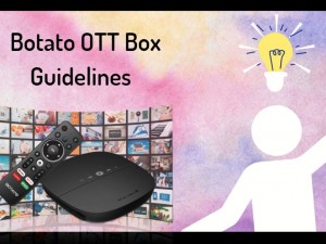 Guidelines For Botato OTT Box