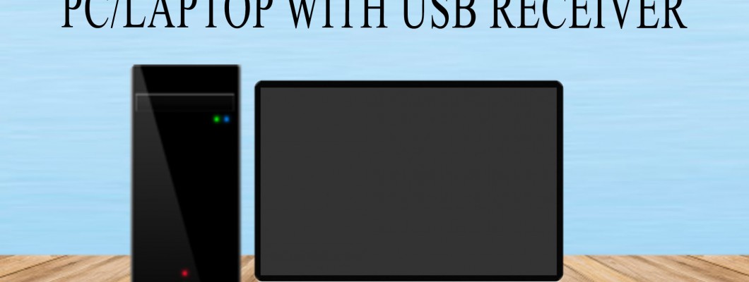 How to connect gamepad to PC/laptop with USB receiver or Cable
