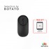 RECHARGEABLE WIRELESS MOUSE Bluetooth & 2.4GHZ Receiver Adjustable Mouse for PC Desktop Laptop Tablet 